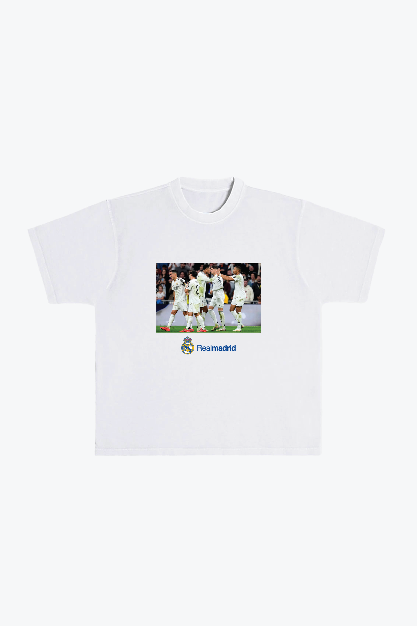 Real Madrid Heavyweight T-Shirt - White