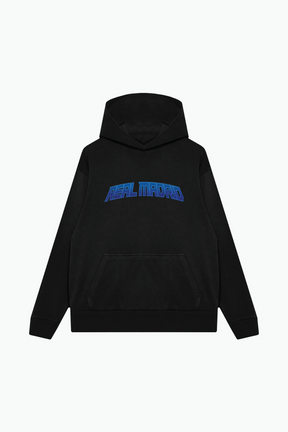 Real Madrid Heavyweight Hoodie - Black