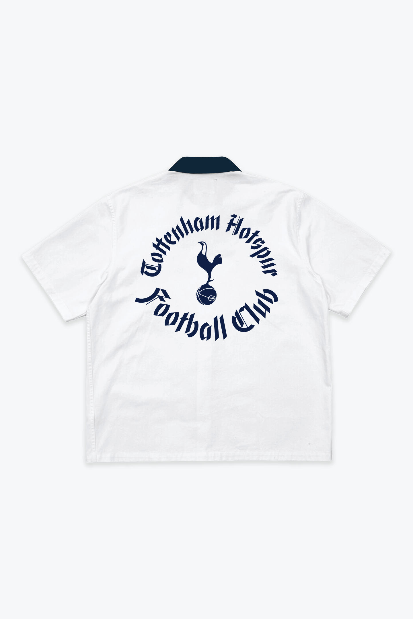 Tottenham Hotspur F.C Short Sleeve Button-Up - White