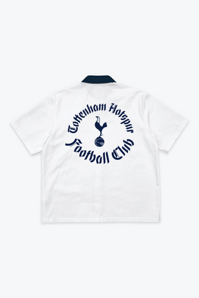 Tottenham Hotspur F.C Short Sleeve Button-Up - White