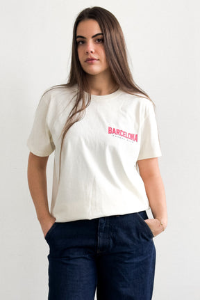 FC Barcelona Champion T-Shirt - Ivory
