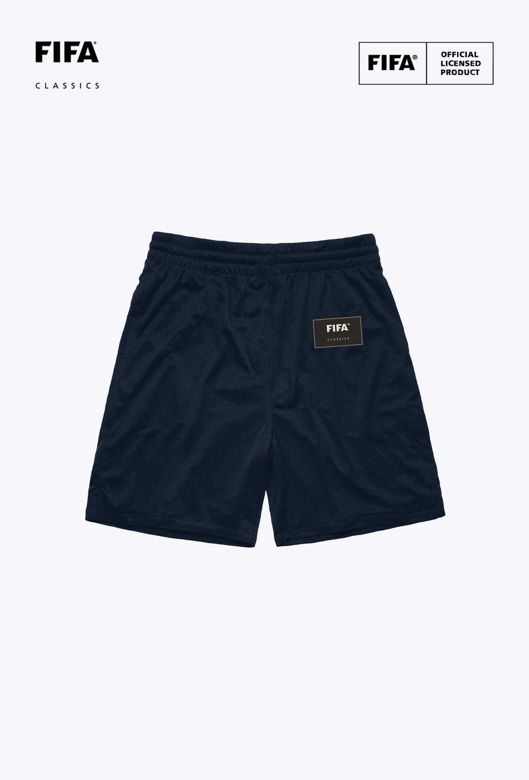 Short en maille marine, Coupe du Monde de la FIFA, France 1998