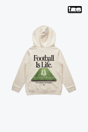 Sudadera para niños FIFA World Cup 2026™ Football is Life - Marfil