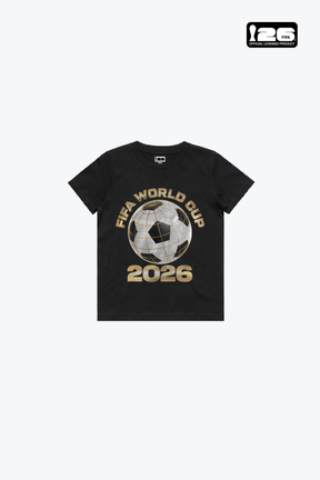 Camiseta Juvenil FIFA World Cup 2026™ FIFA World Tour - Negra