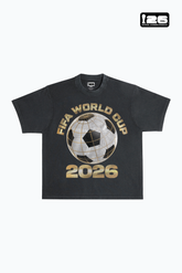 T-shirt noir FIFA World Tour 2026™ - Épais et teint en pièce