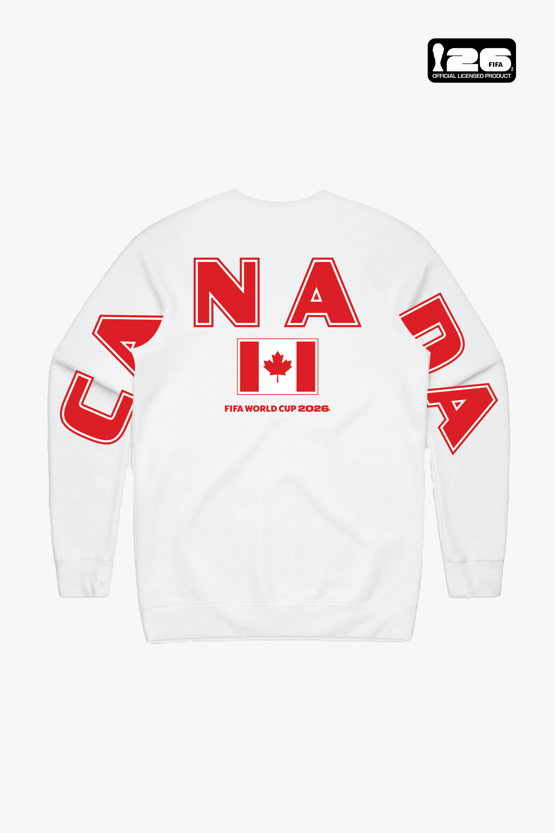 Sweat-shirt blanc Esprit du Canada Coupe du Monde de la FIFA 2026™