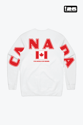 Sweat-shirt blanc Esprit du Canada Coupe du Monde de la FIFA 2026™