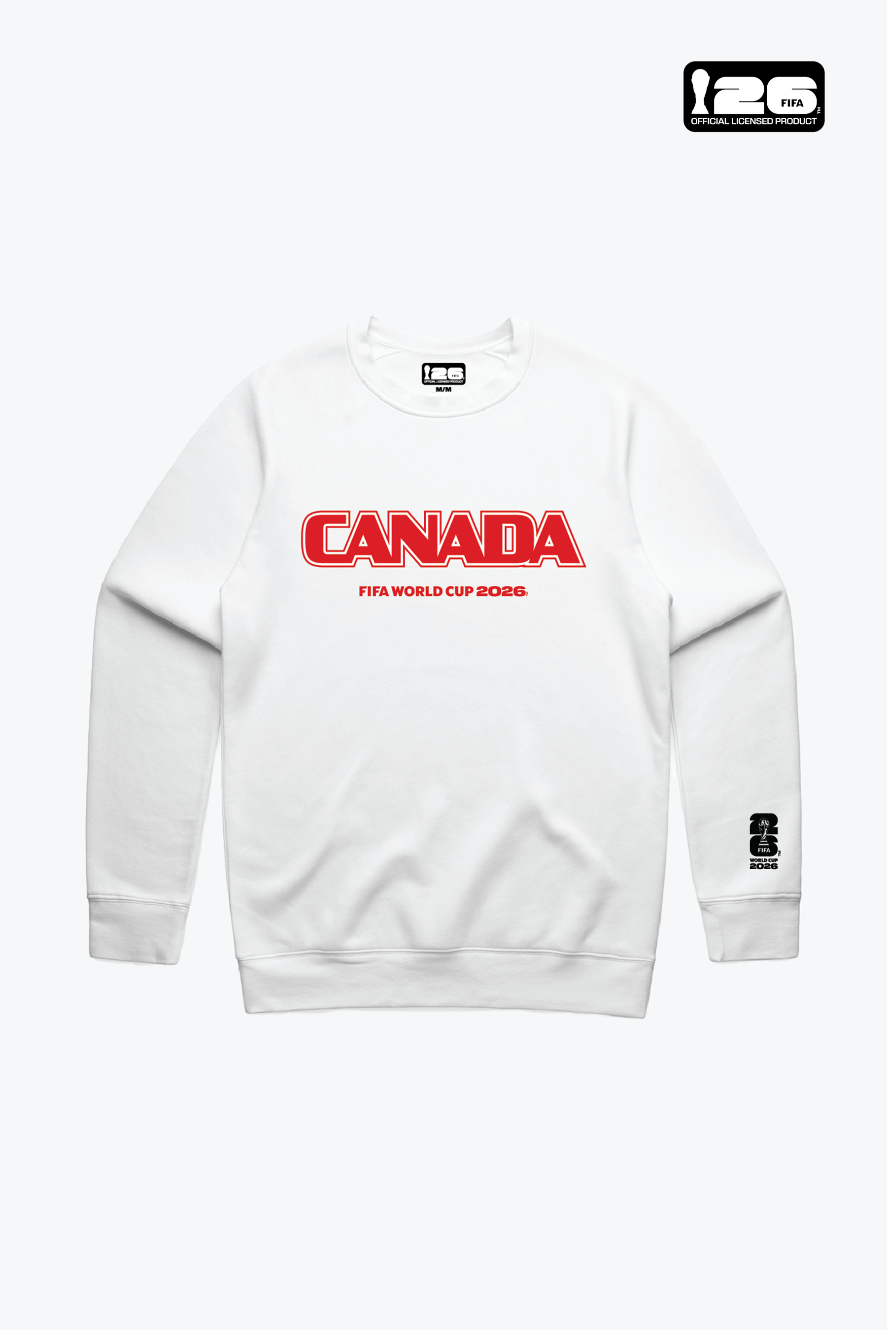 Sweat-shirt blanc Esprit du Canada Coupe du Monde de la FIFA 2026™