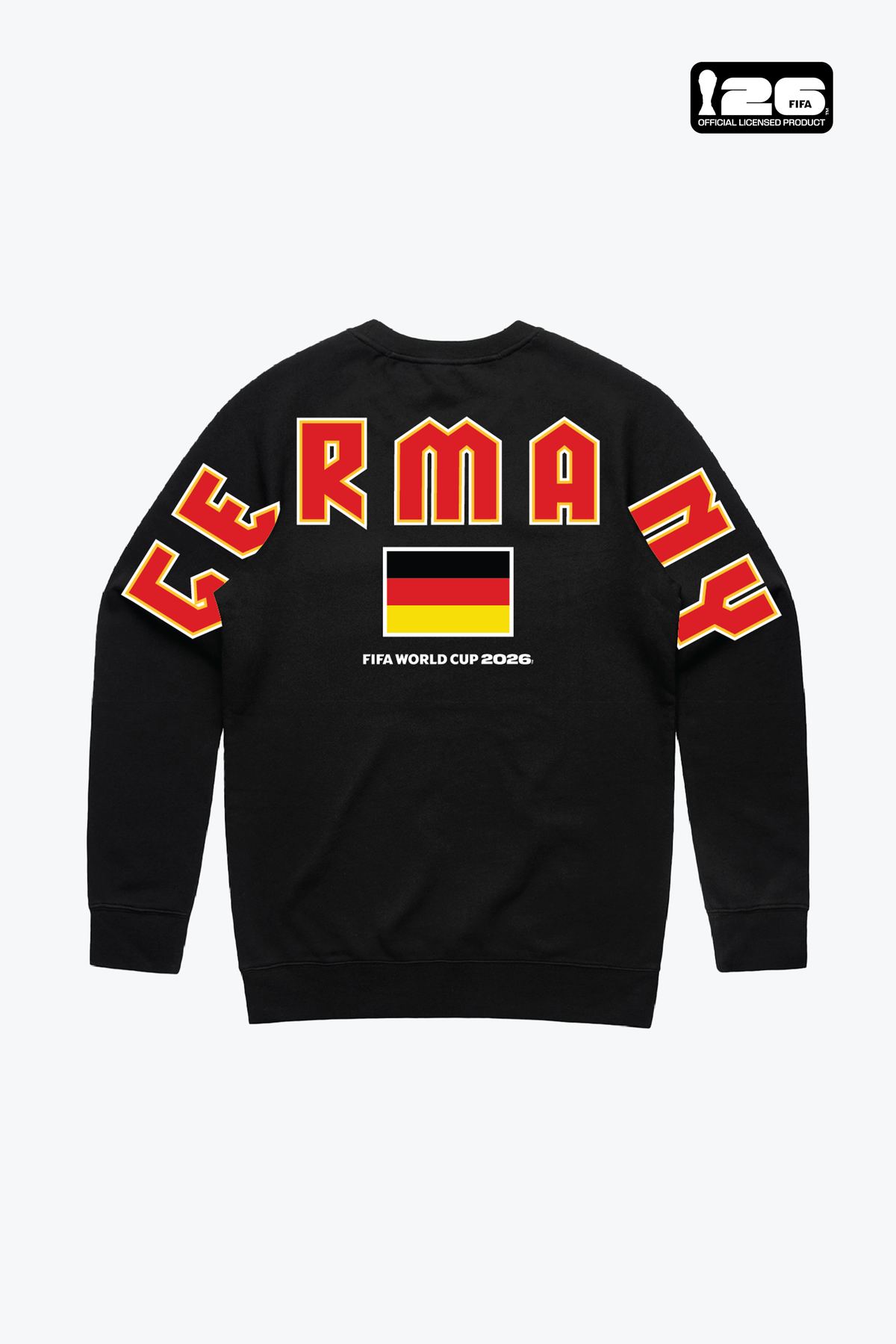 Sudadera Crewneck Espíritu Alemania Copa Mundial de la FIFA 2026™ - Negra