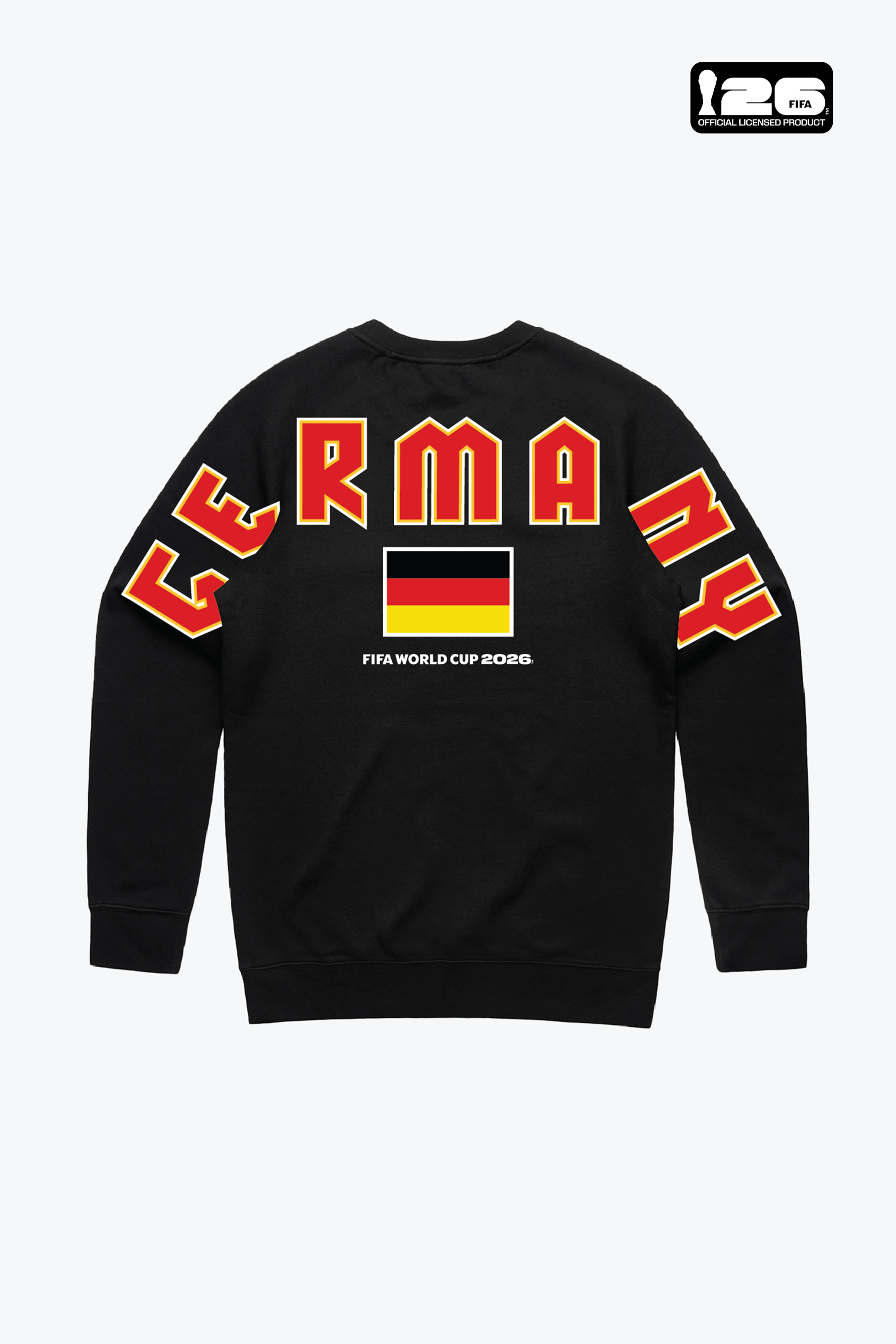 Sudadera Crewneck Espíritu Alemania Copa Mundial de la FIFA 2026™ - Negra