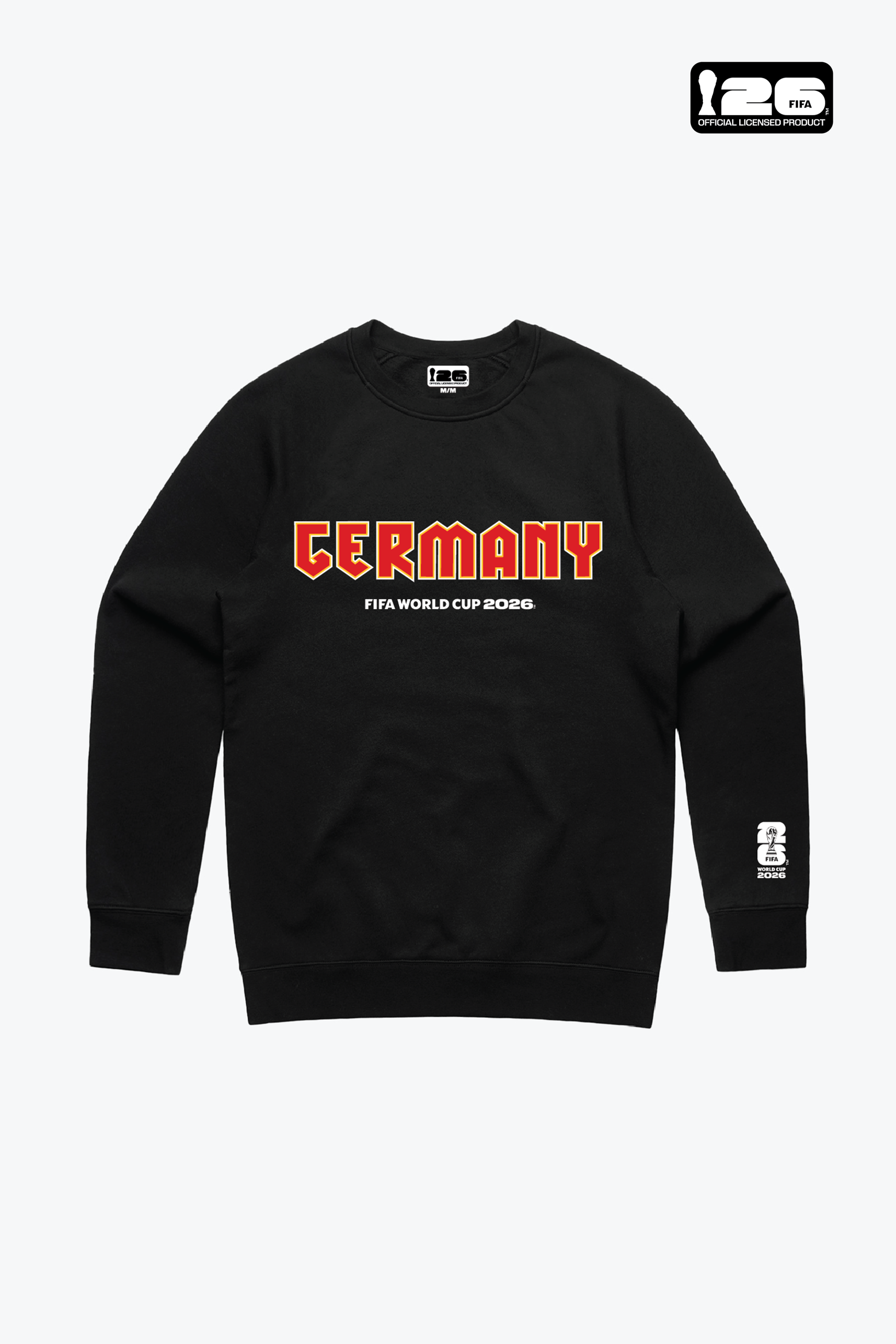 Sudadera Crewneck Espíritu Alemania Copa Mundial de la FIFA 2026™ - Negra