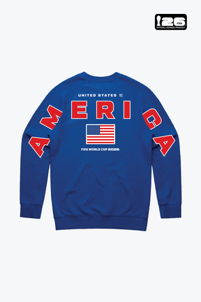 FIFA World Cup 2026™ USA Spirit Crewneck - Royal