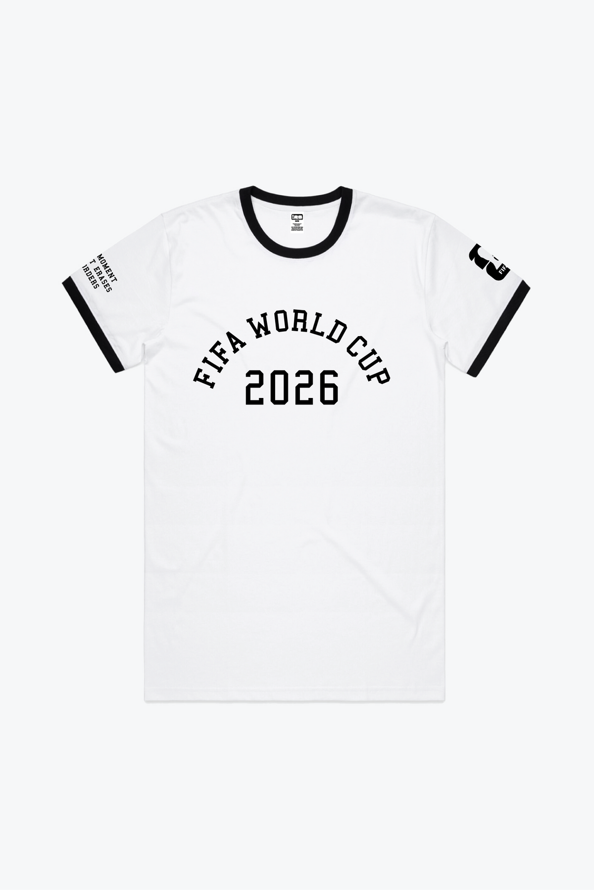FIFA World Cup 2026™ Ringer T-Shirt - Black / White