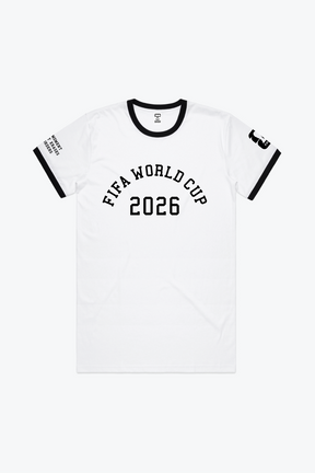 FIFA World Cup 2026™ Ringer T-Shirt - Black / White