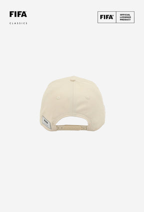 Casquette américaine en daim, Coupe du Monde de la FIFA 1994 - Ivoire/Rouge