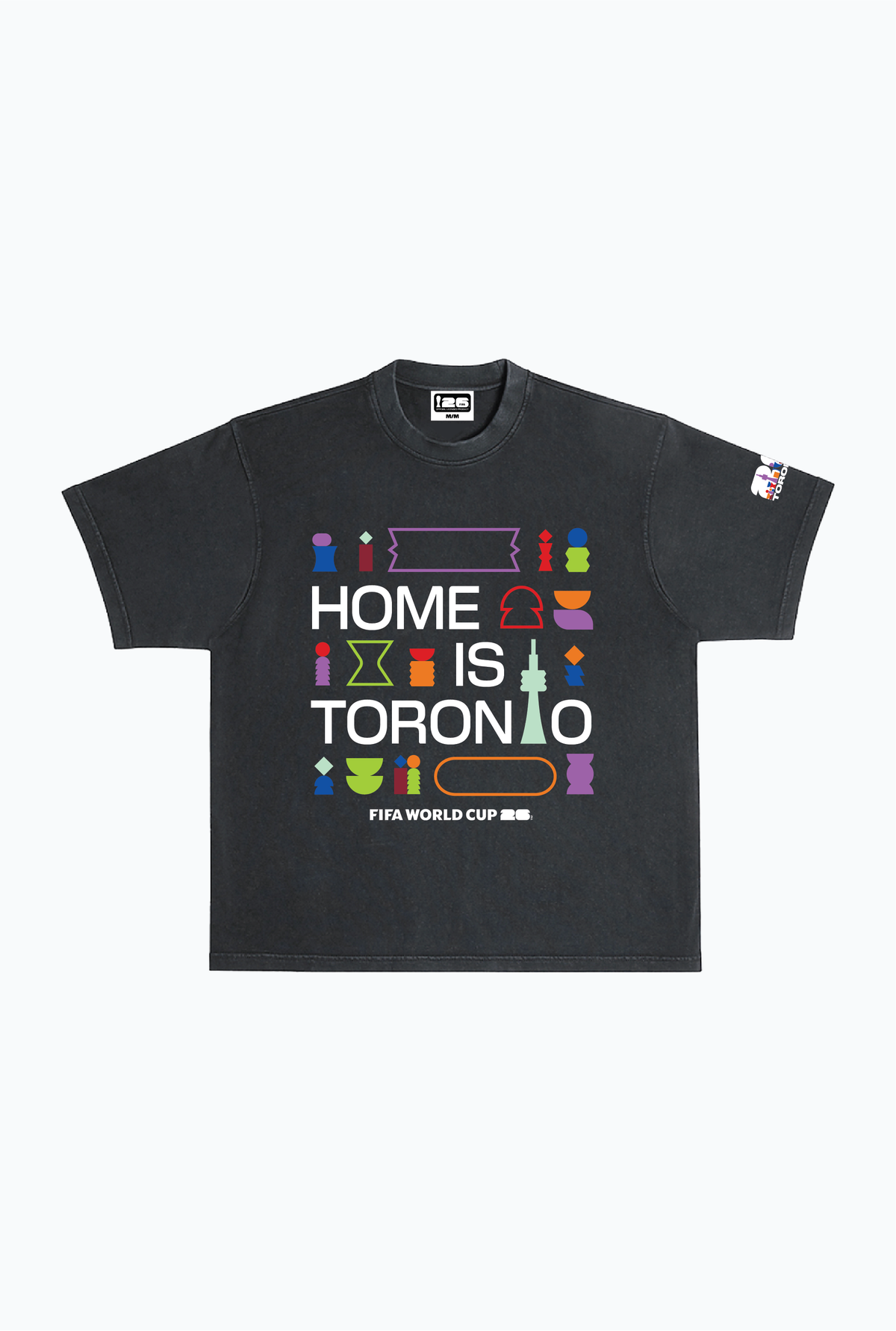 FIFA World Cup 2026™ Toronto Heavyweight Garment Dyed T-Shirt - Black
