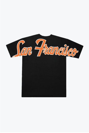 San Francisco Giants Spirit Heavyweight T-Shirt - Black