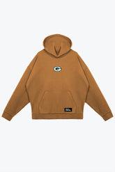 Green Bay Packers Fanleisure Heavyweight Hoodie - Brown