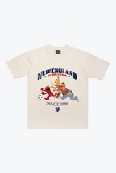 New England Revolution x Sesame Street Chase Heavyweight T-Shirt - Ivory