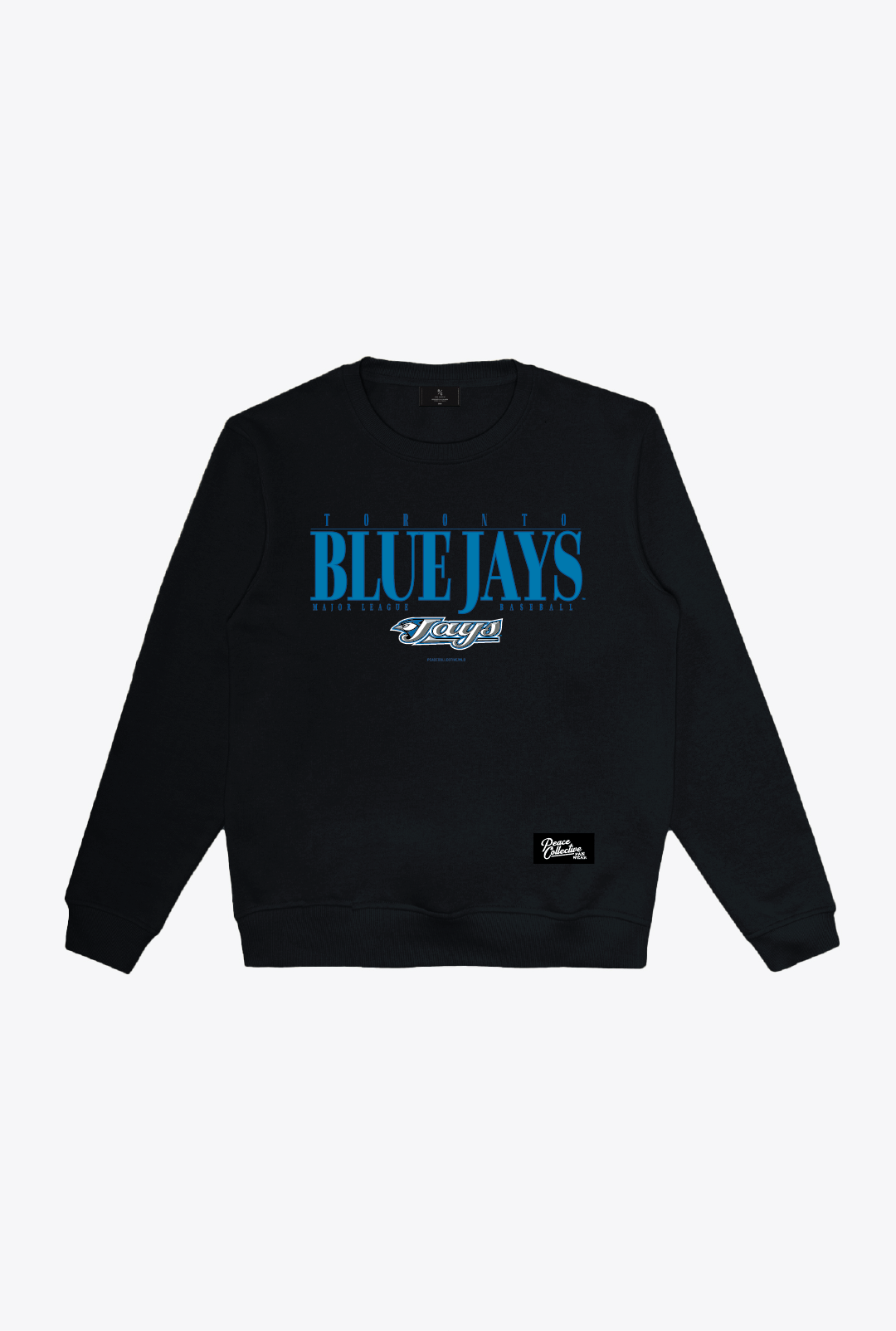 Pull ras du cou épais des Blue Jays de Toronto - Noir