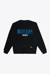 Pull ras du cou épais des Blue Jays de Toronto - Noir