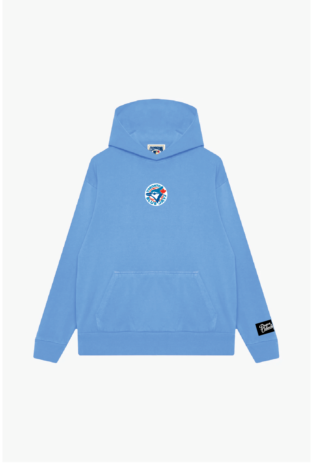 Toronto Blue Jays Heavyweight Hoodie - Baby Blue