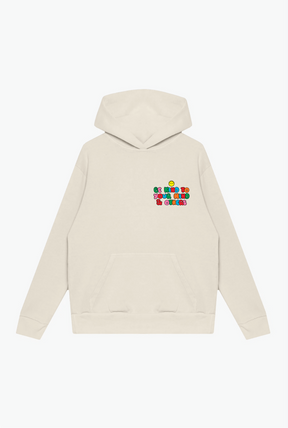 P/C x SmileyWorld Be Kind To Your Mind & Others Heavyweight Hoodie - Ivory
