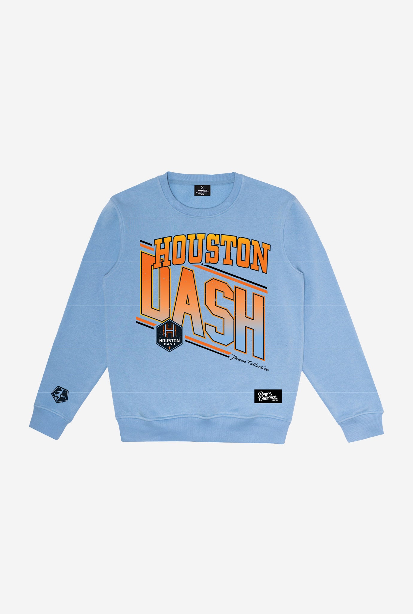 Houston Dash Vintage Crewneck - Vista Blue