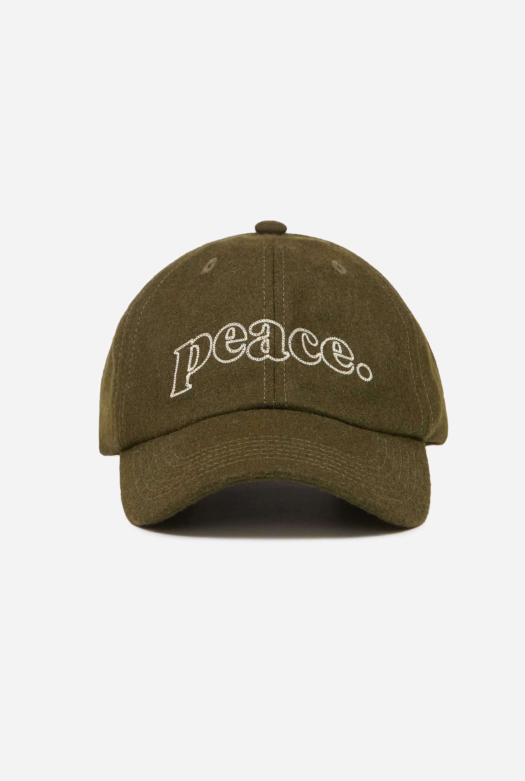 Peace Basics Dad Cap - Olive
