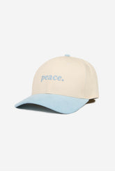 Peace Basics A-Frame Cap - Winter Sky / Ivory