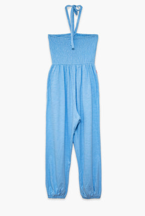 Toronto Blue Jays x Hazel Mae Romper - Baby Blue