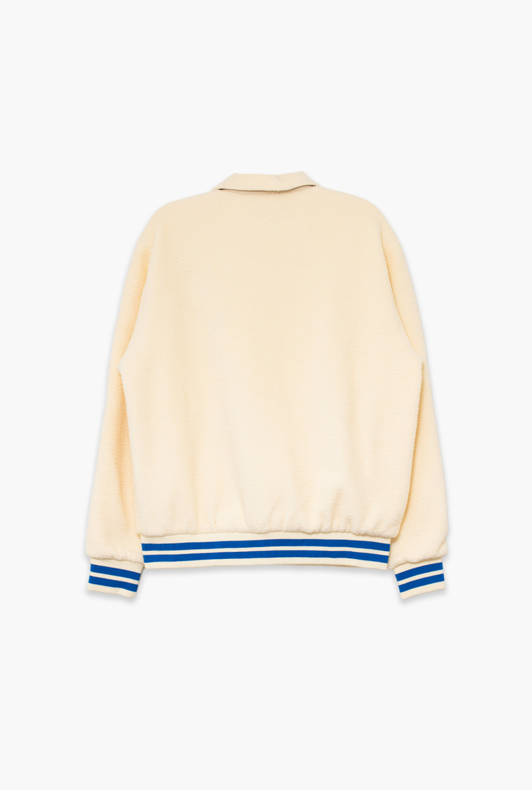 Buffalo Bills Sport Through Texture Fleece 1/4 Zip - Ivory