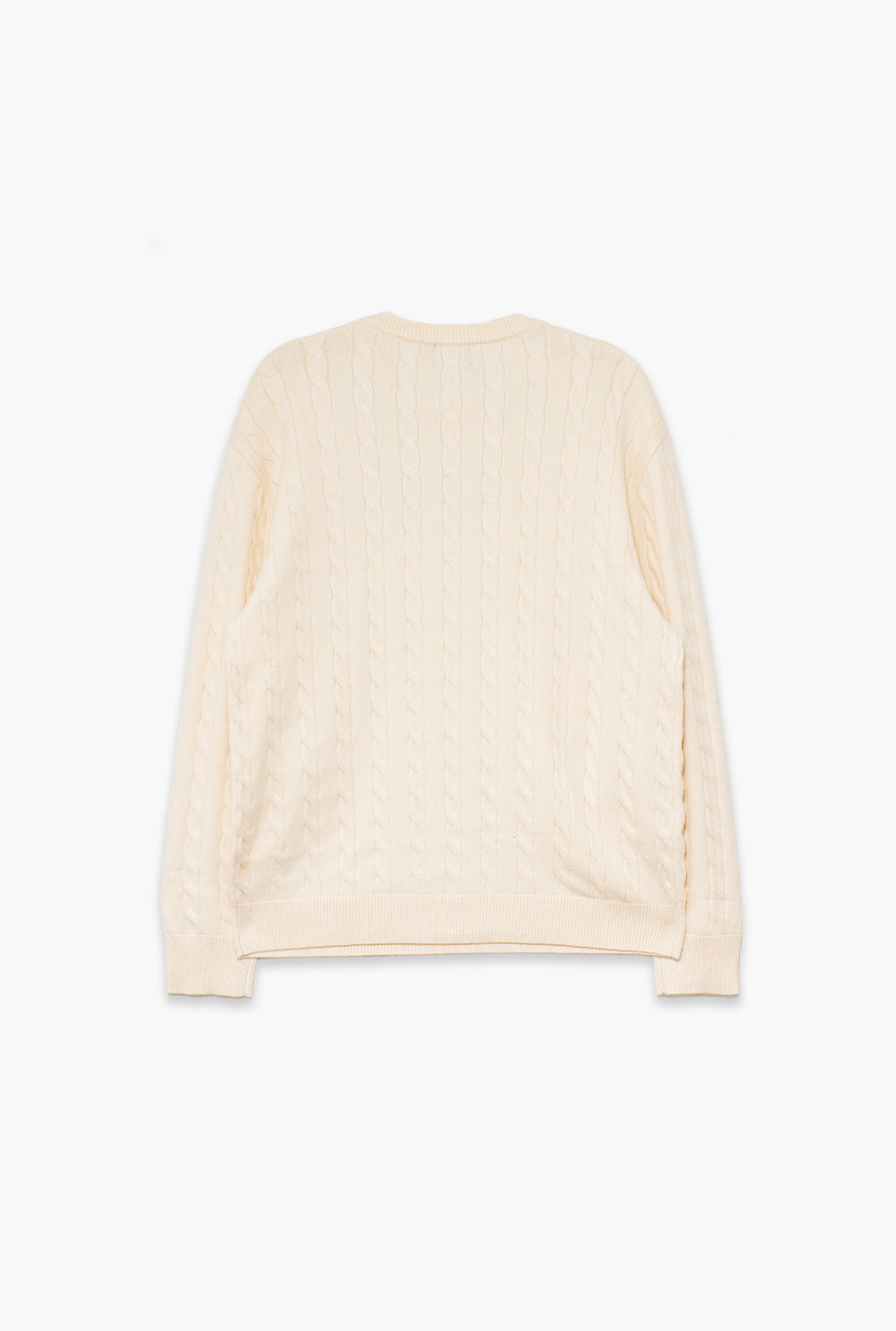Buffalo Bills Fanleisure Micro Logo Knit Sweater - Ivory