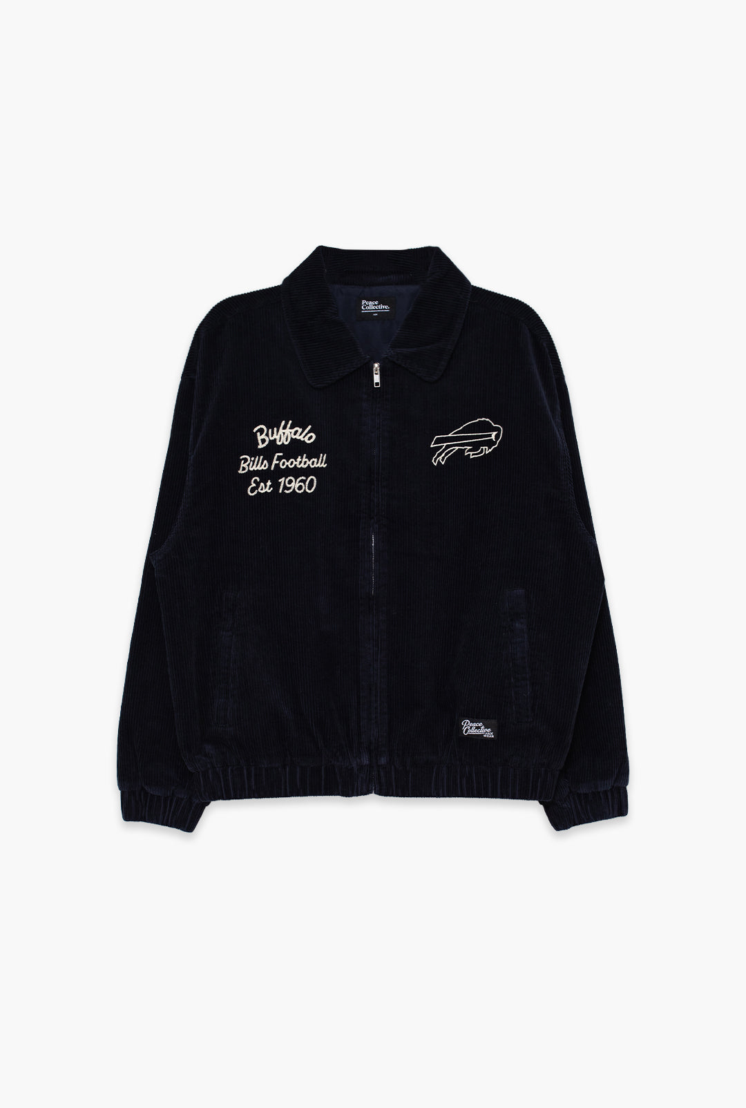 Buffalo Bills Sport Through Texture Corduroy Jacket - True Navy