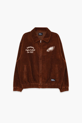 Philadelphia Eagles Sport Through Texture Corduroy Jacket - Brown