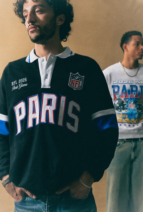 NFL Paris Oversized Rugby - Black / Royal