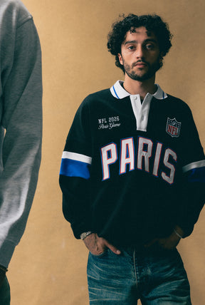 NFL Paris Oversized Rugby - Black / Royal