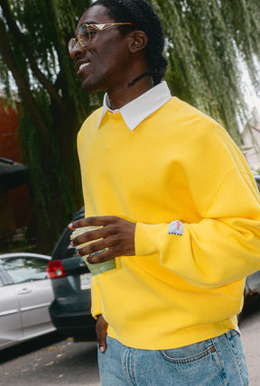 P/C x Arthur Knit Heavyweight Sweater - Yellow