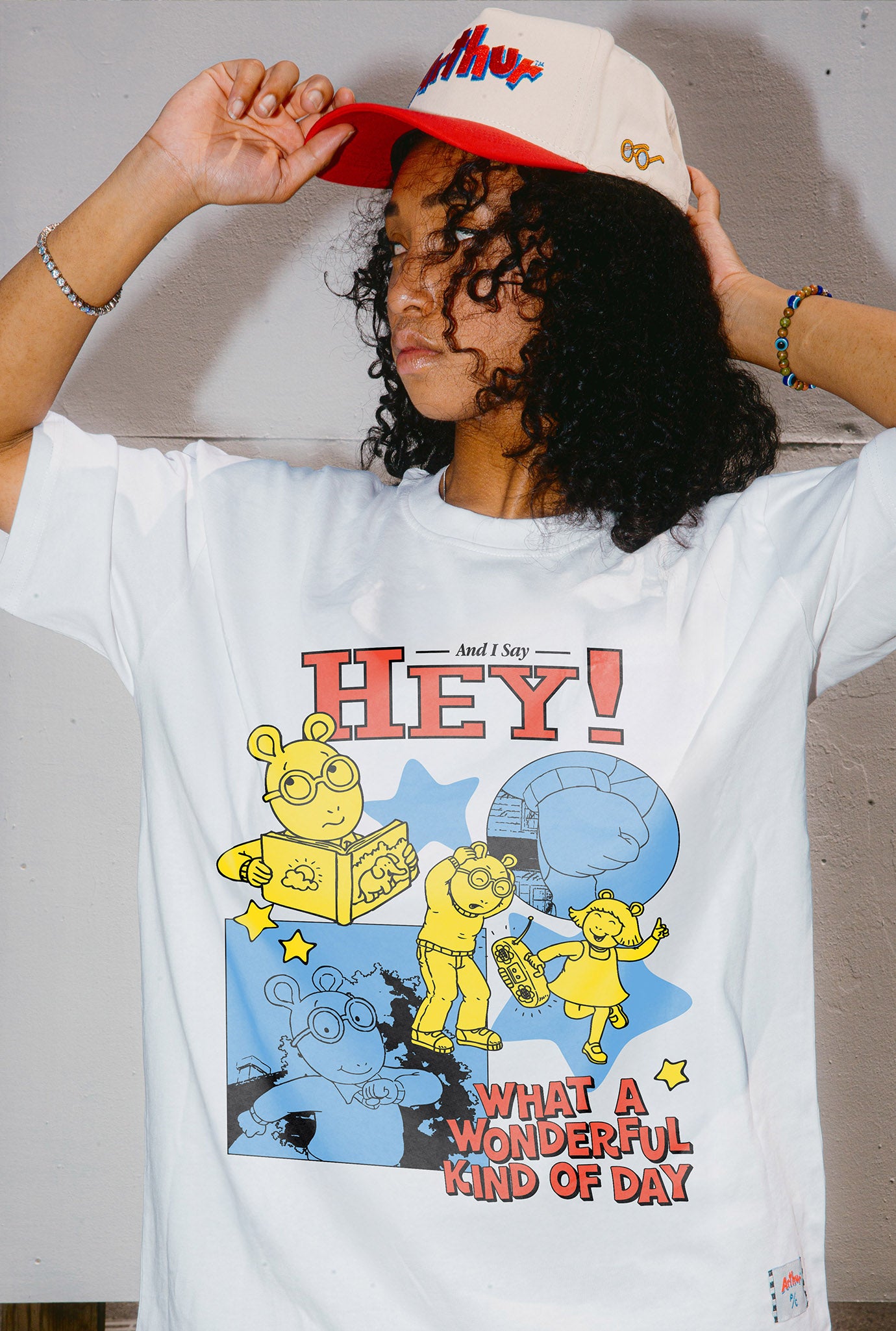 P/C x Arthur Graphic Heavyweight T-Shirt - White