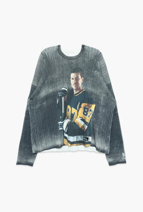 Sidney Crosby Knit Crewneck - All Over Print