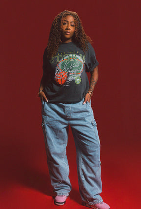 Seattle Storm Heavyweight T-Shirt - Off Black