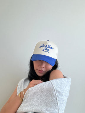 Gin & Tonic A-Frame Cap - Royal / Ivory