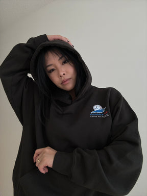 Sweat à capuche épais Coupe du Monde FIFA France '98 - Noir