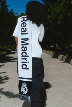 Real Madrid Scarf - Black / White