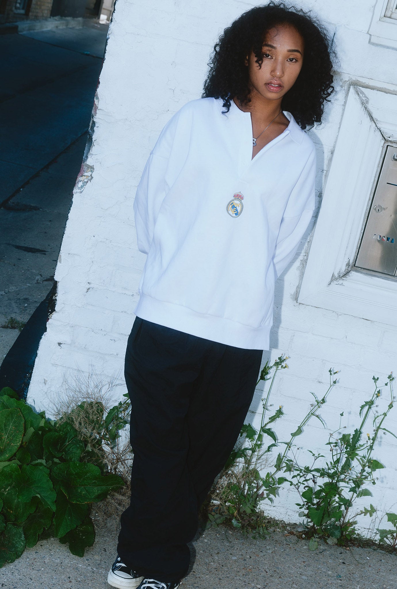 Real Madrid Oversized Rugby - White