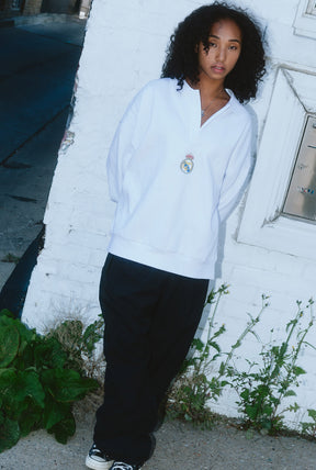 Real Madrid Oversized Rugby - White