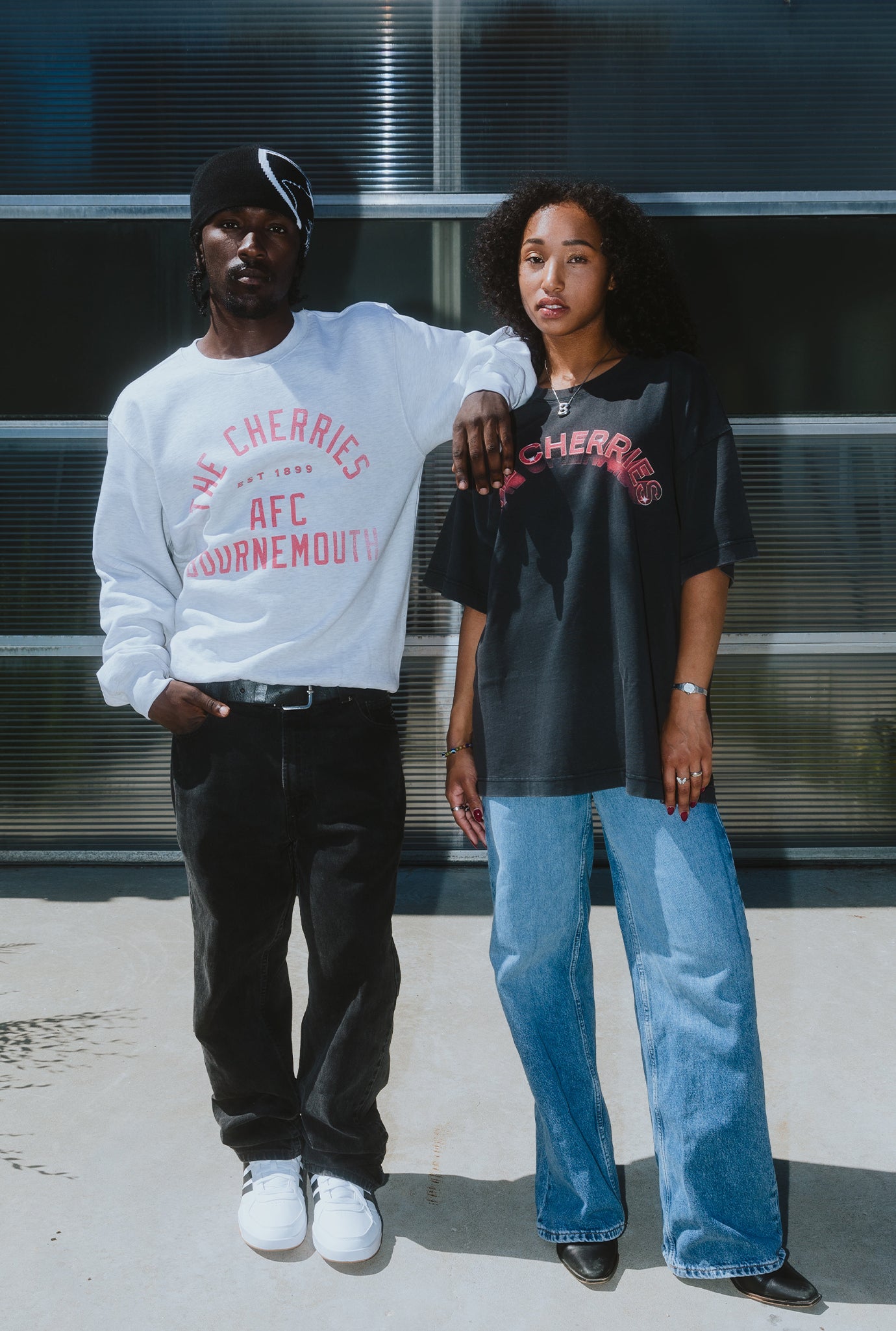 AFC Bournemouth Heavyweight Crewneck - Ash