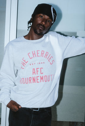 AFC Bournemouth Heavyweight Crewneck - Ash
