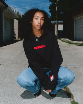 AFC Bournemouth Heavyweight Hoodie - Black