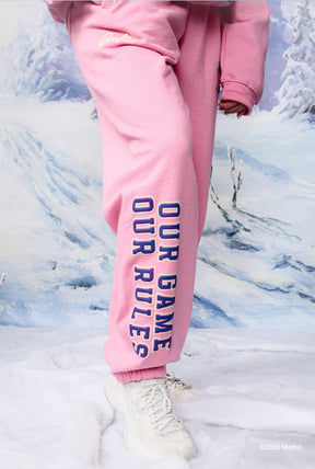 Barbie x PWHL Heavyweight Jogger - Pink